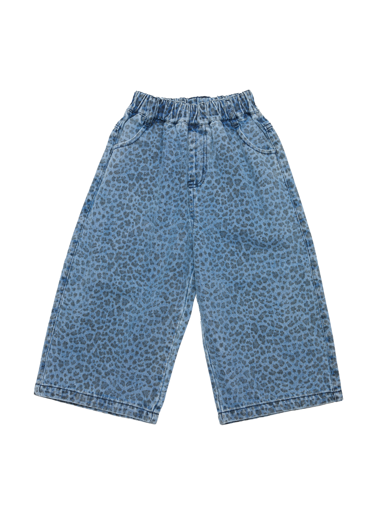Blue Leopard Jeans