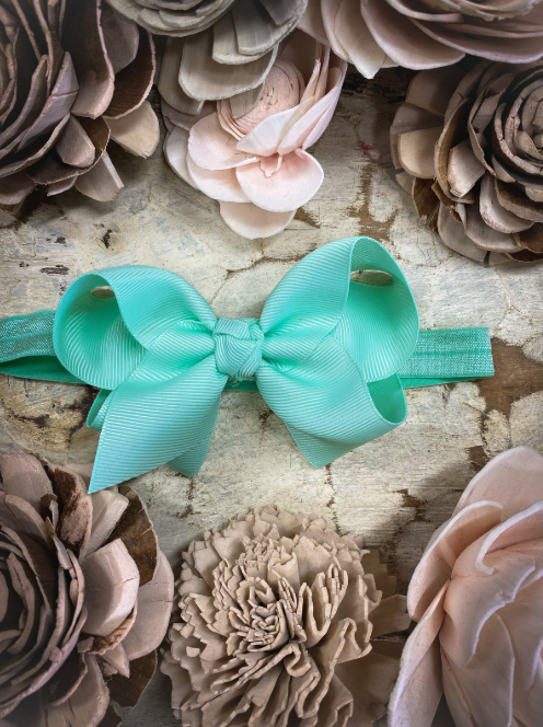 Essential Grosgrain Hair Bow - Headband - 4"