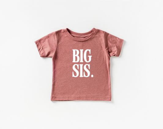 Big Sis Tee- MTO