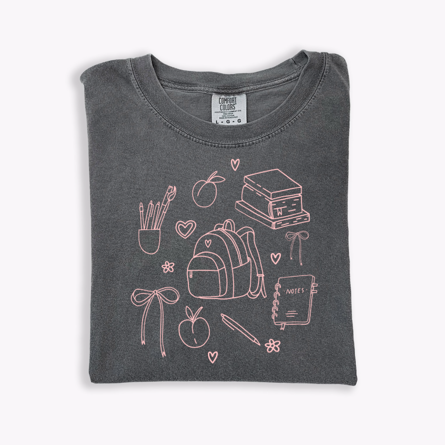 Back to School Doodles Teacher or Faculty Tee
