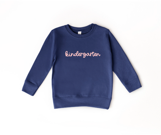 Kindergarten Girly Pullover