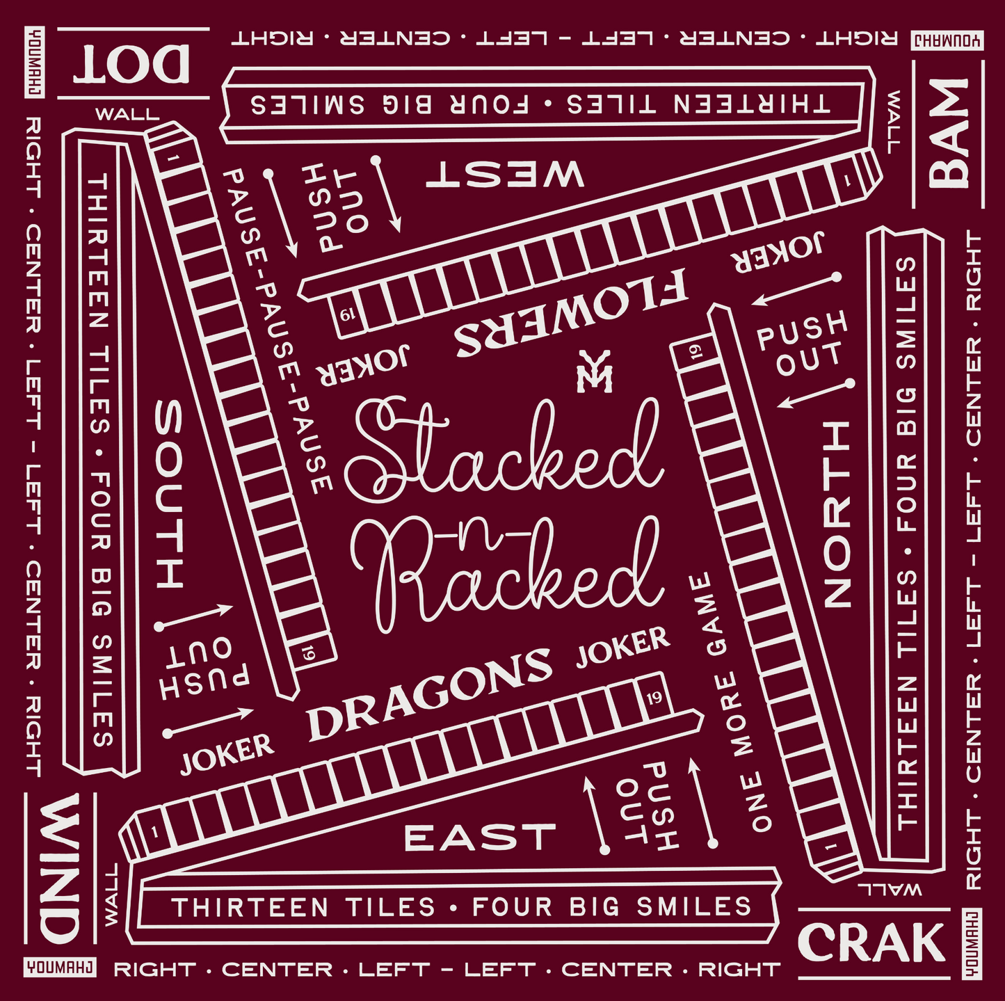 Stacked n Racked Bandana