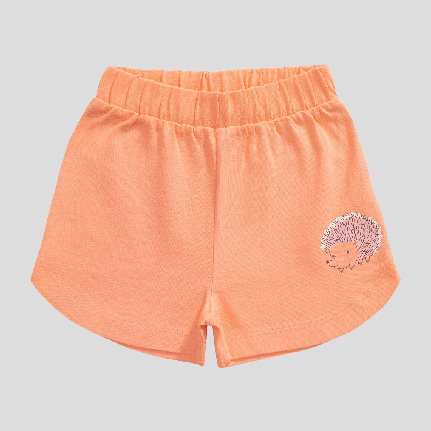Mushroom House Ruffled Tee & Shorts Set for Toddler