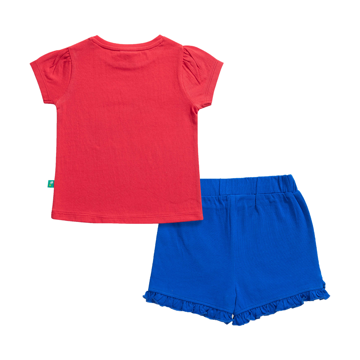 Puff Sleeve Tee & Skort Set for Toddlers