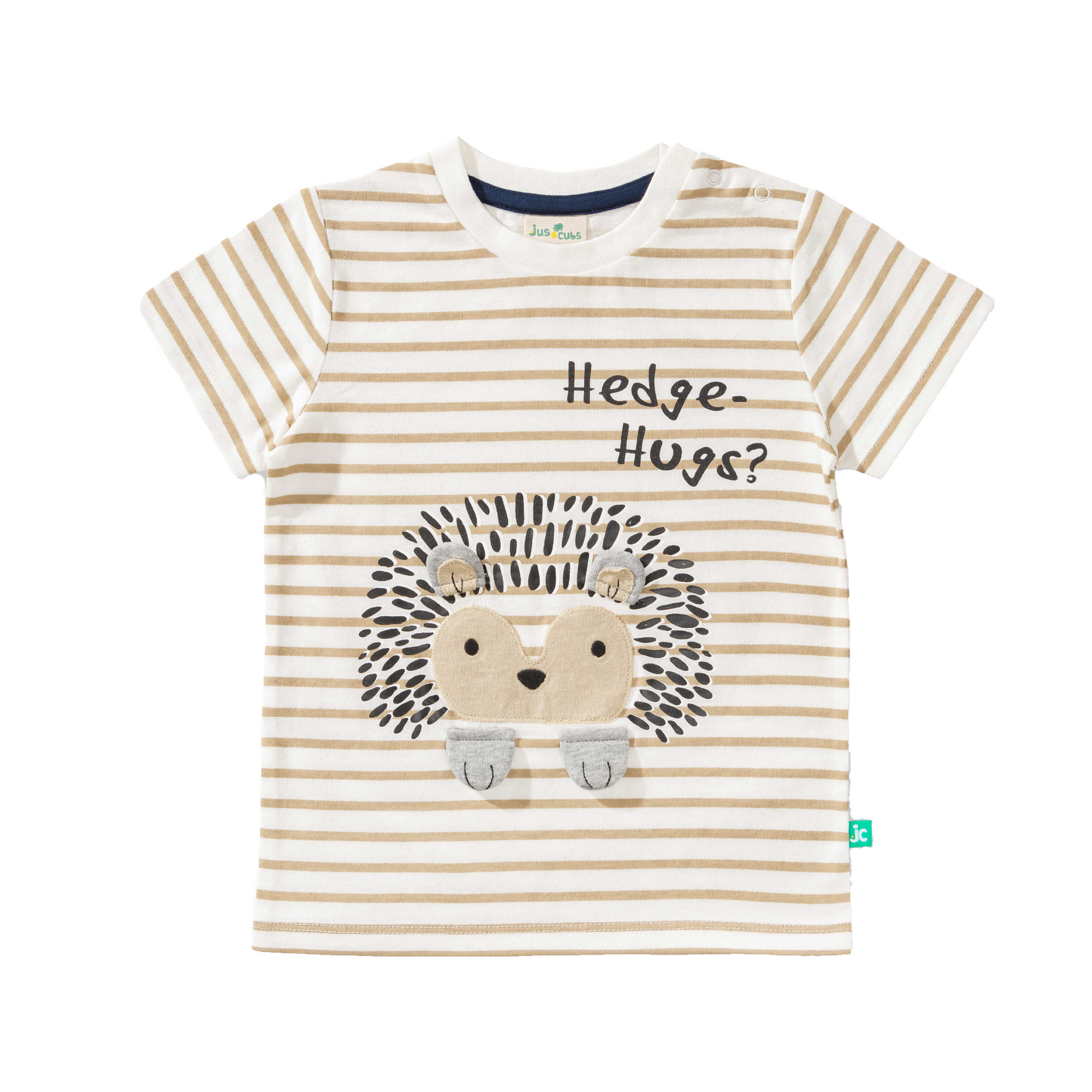Hedgehog Striped Tee & Pant Set for Toddler Boys
