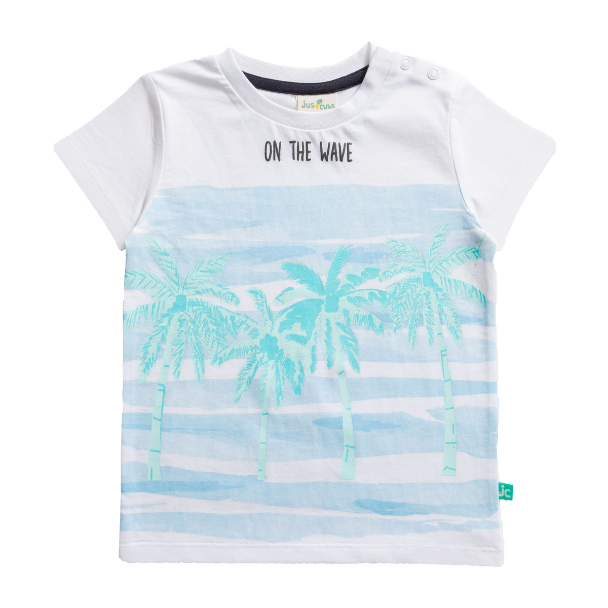 Cool Coconut Tree T-Shirt & Shorts Set for Toddler Boys