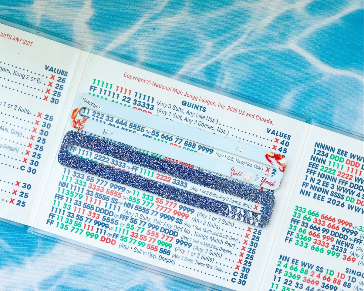 Mix-n-Match 2-Pack Mahjong Card Mini Line Marker™