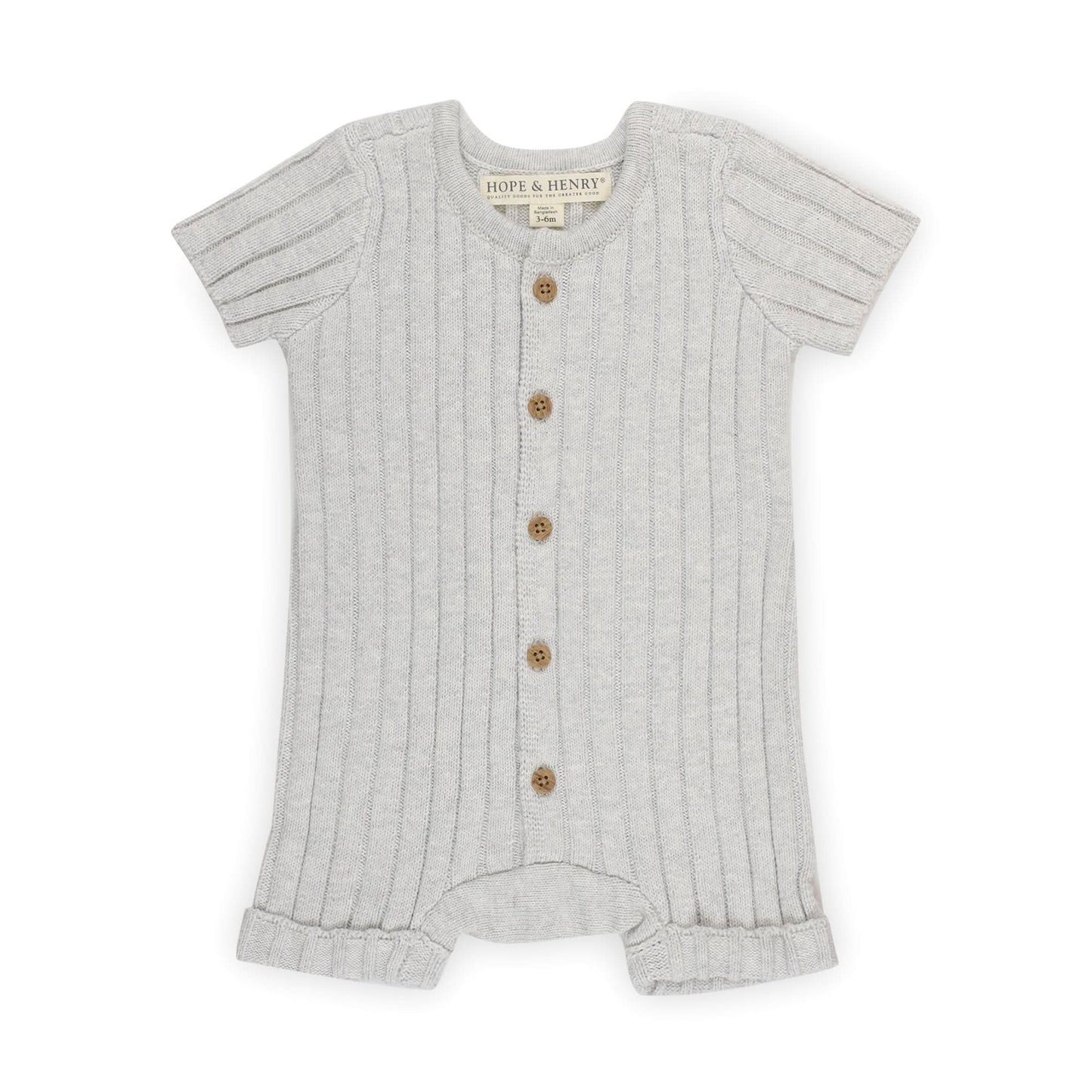 Shortie Romper & Jacquard Blanket Gift Set