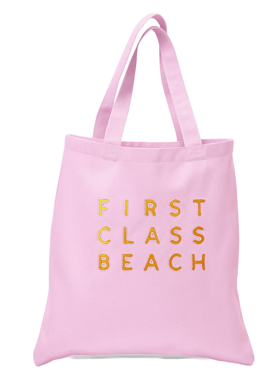 First Class Beach Gold in Beach Bag