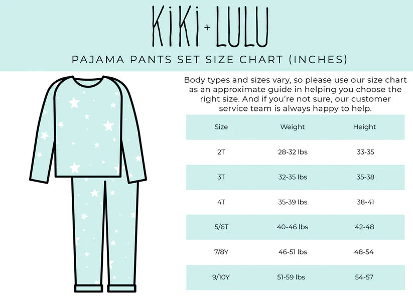 Swishes Come True Long Sleeve Pajama Set