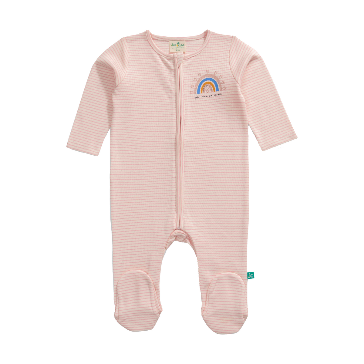 Polka Dot Sleepsuit with Footies for Baby Girls - Pack of 2