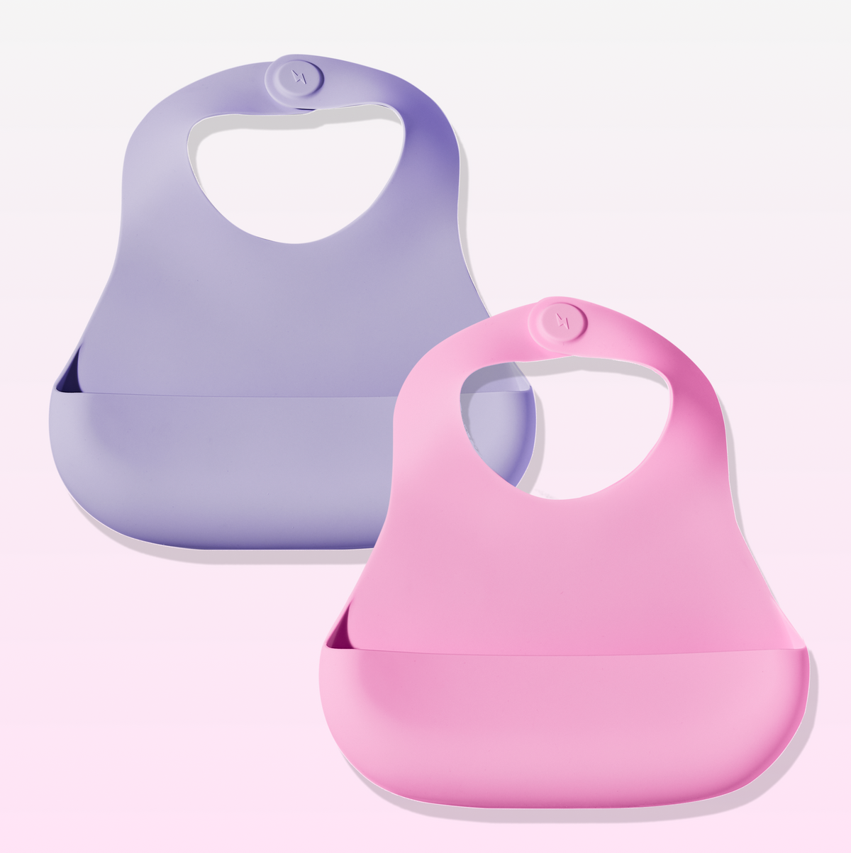 Magnetic Bib Set - Strawberry Dream + Grape Crush