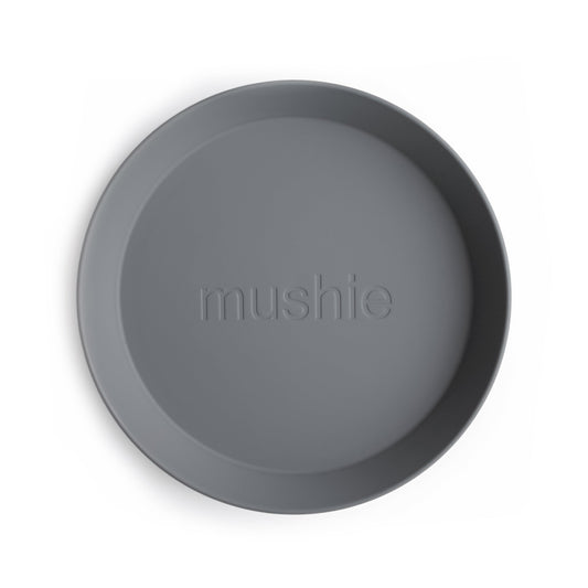 Round Dinnerware Plates, Set of 2