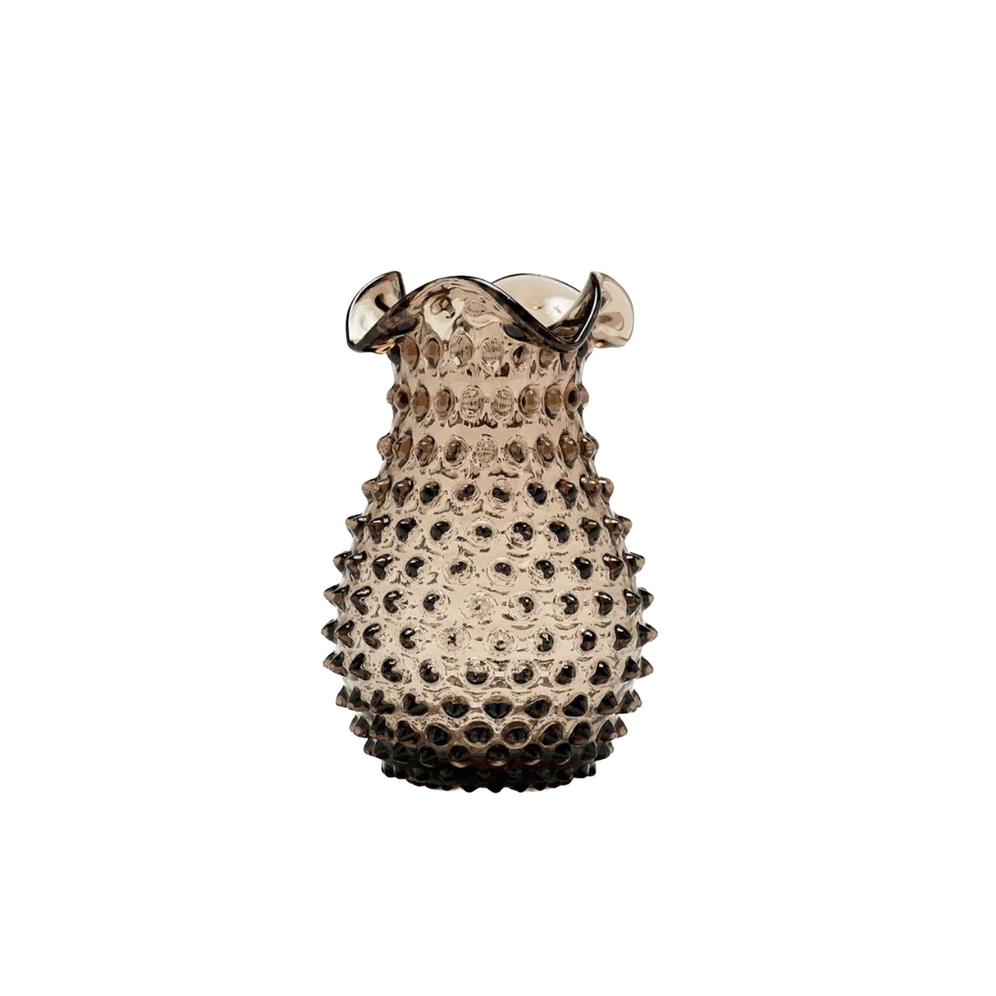 Hobnail Vase - Petal - Smokey Amaro