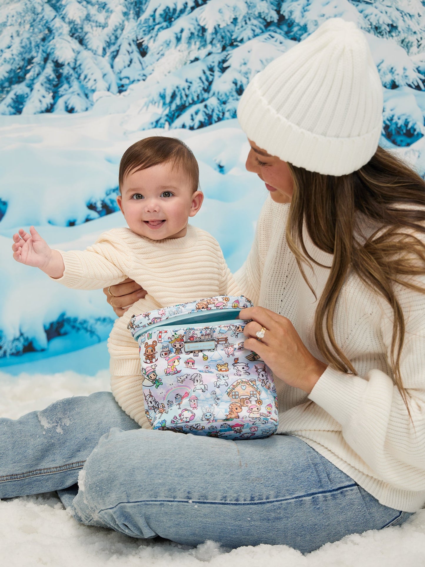 tokidoki Snow Day Fuel Cell Insulated Bag — Ice Blue