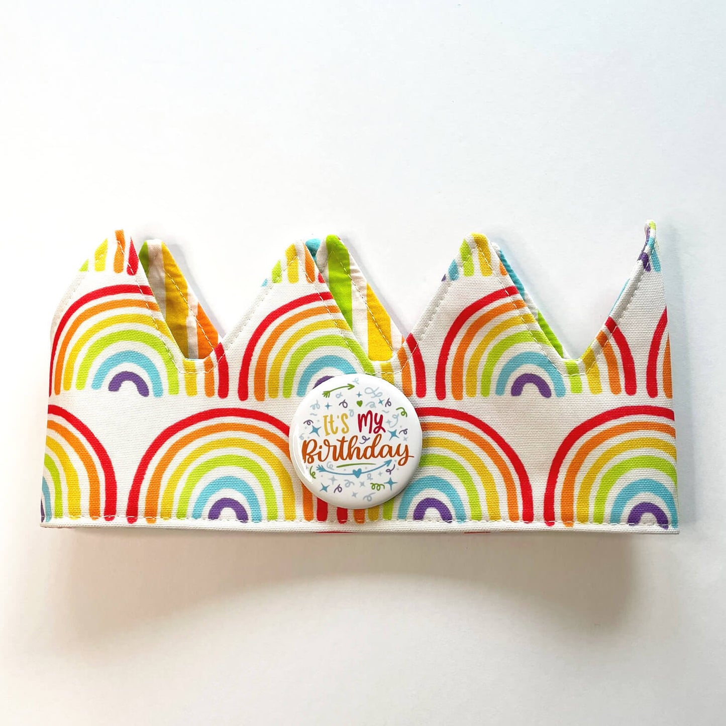 Rainbow Crown for Dress Up: "It will brighten your day!"