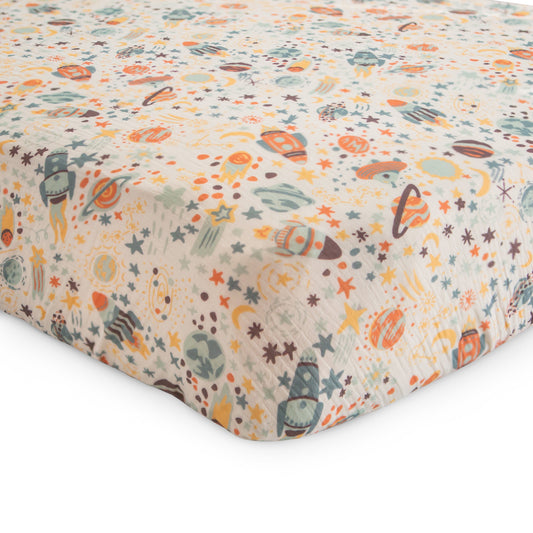 Extra Soft Muslin Crib Sheet