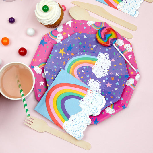 Sparkella x Coterie Rainbow Napkins (25 per pack)