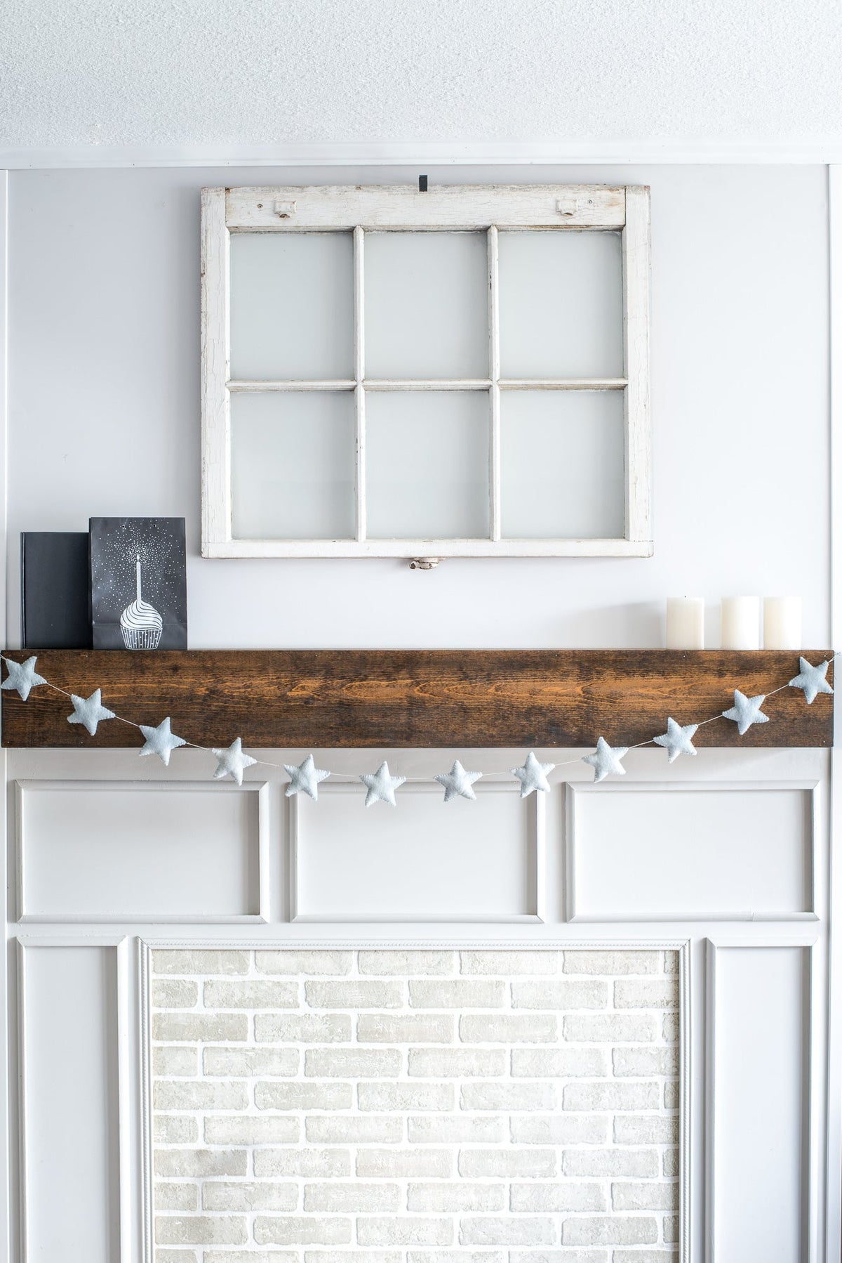 Star Garland (Dusty Blue)
