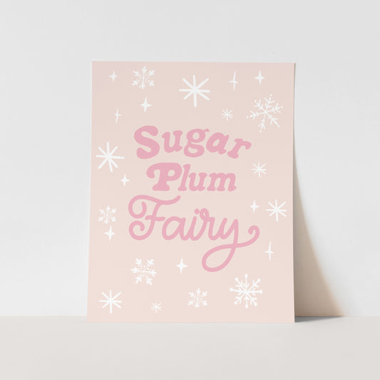 Sugar Plum Fairy Art Print