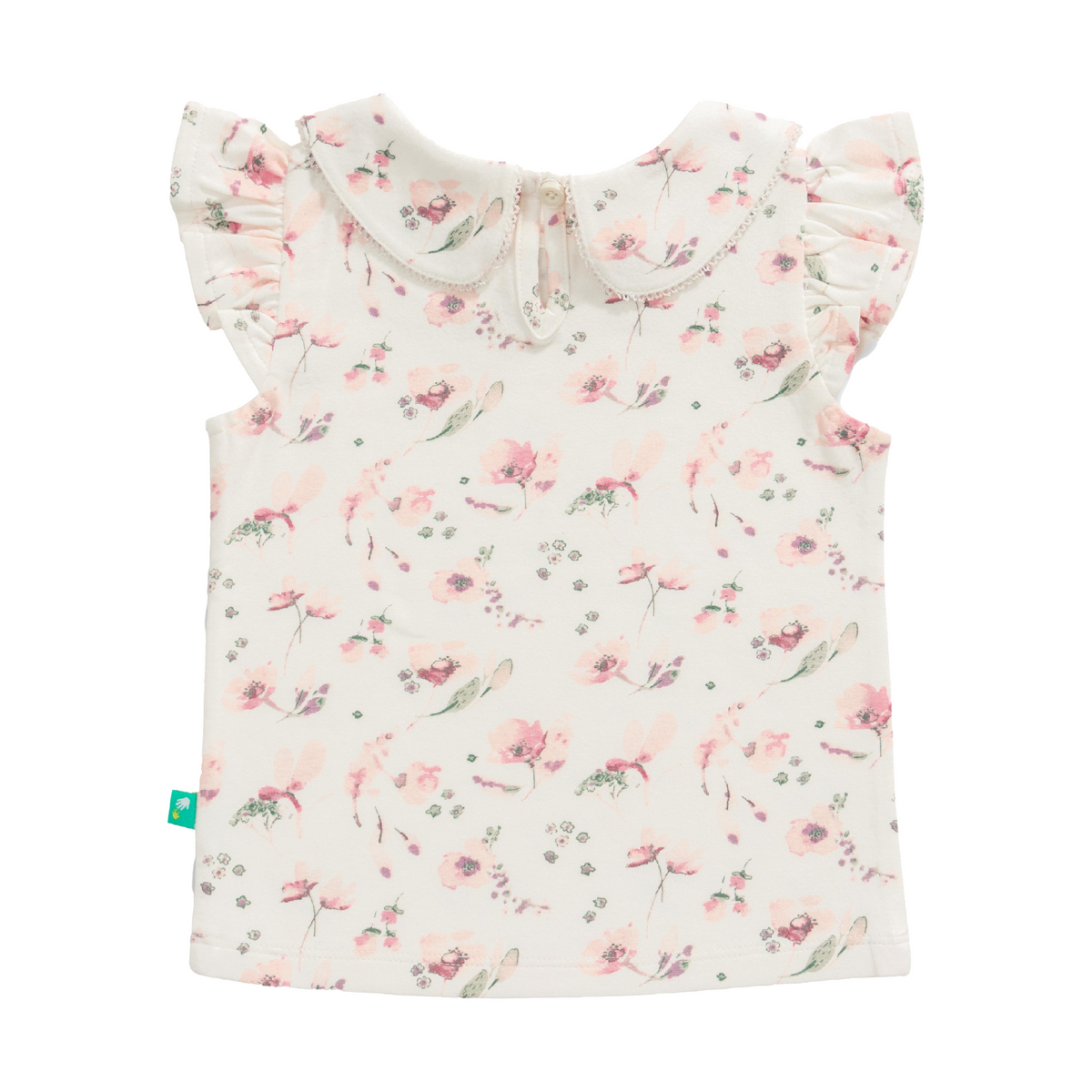 Peter Pan Flutter Sleeve Tee for Toddler Girls