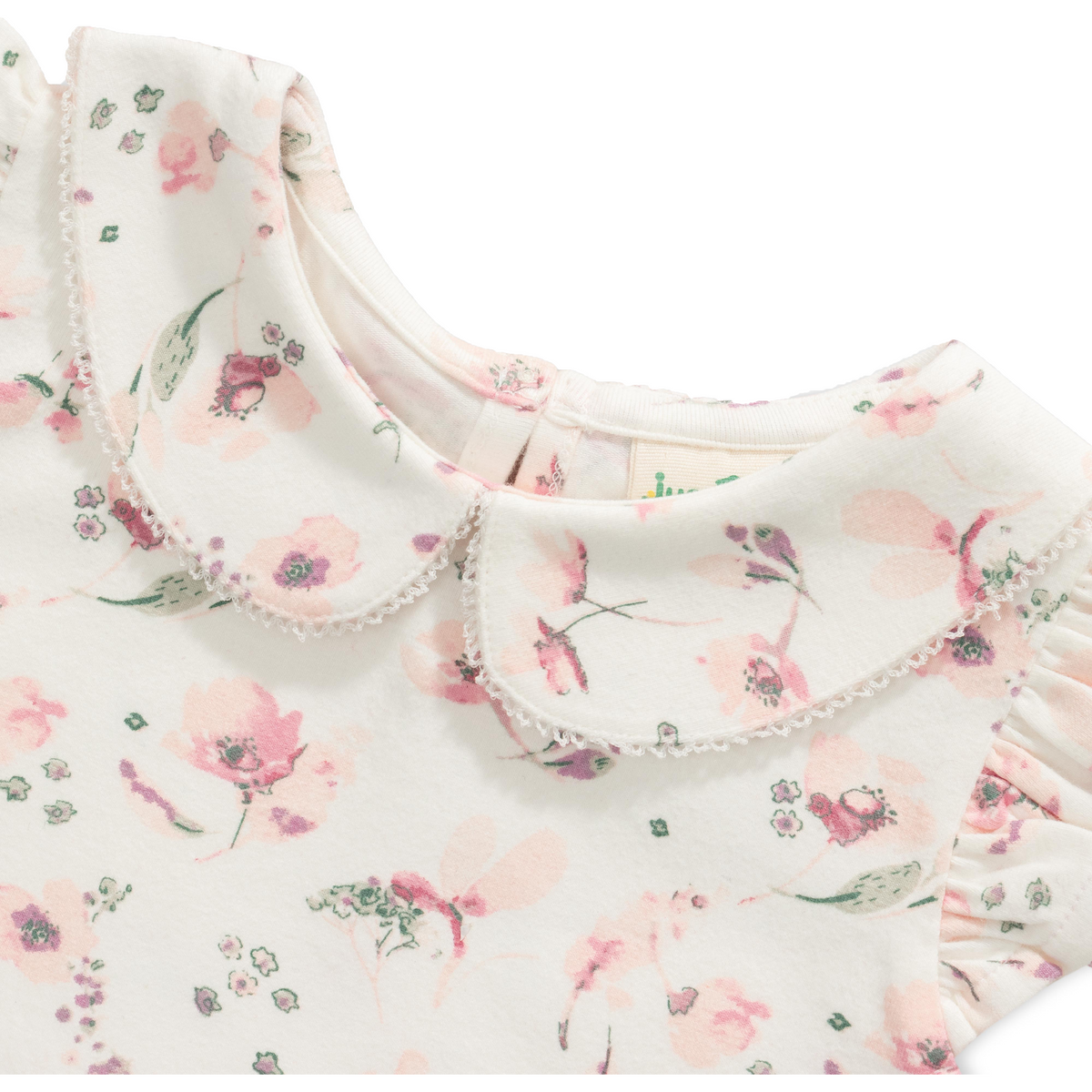 Peter Pan Flutter Sleeve Tee for Toddler Girls