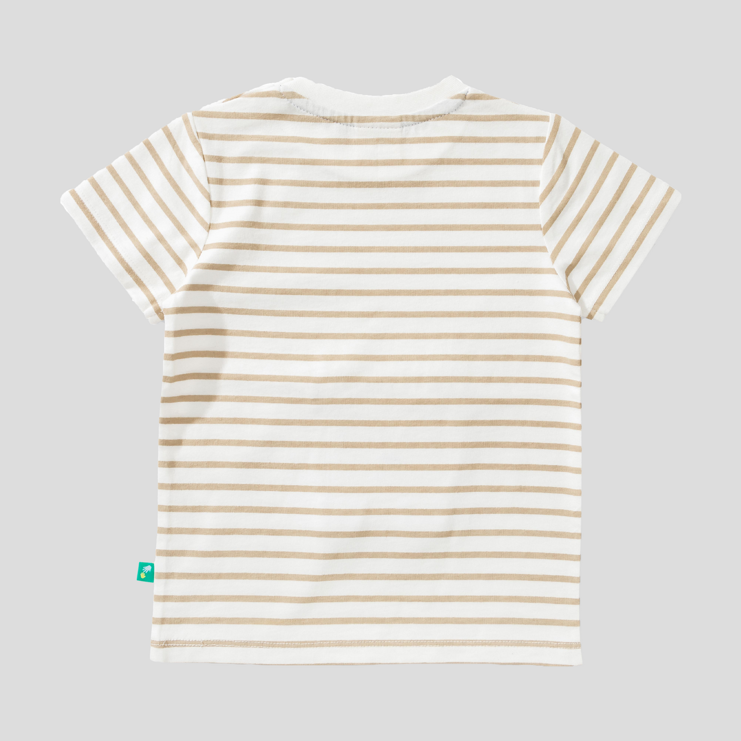 Summer Beige T-Shirt Pack of 2 for Toddler Boys