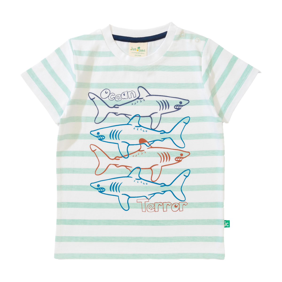 Summer Blue T-Shirt Pack of 2 for Toddler Boys