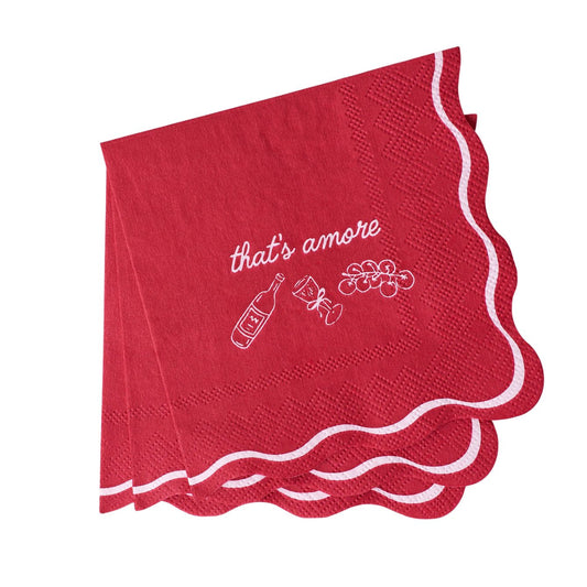 That’s Amore – Bridal Shower Cocktail Napkins