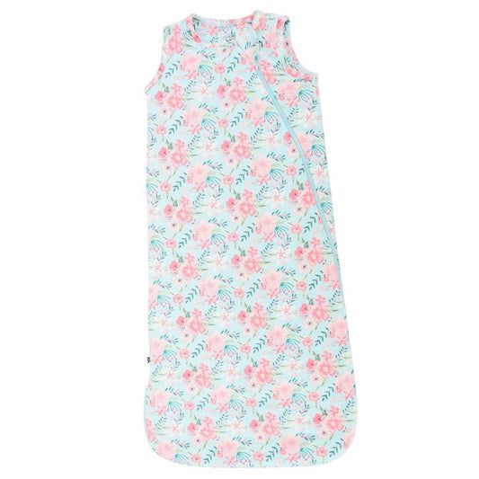 1.5 TOG Sleep Sack - Aqua Floral
