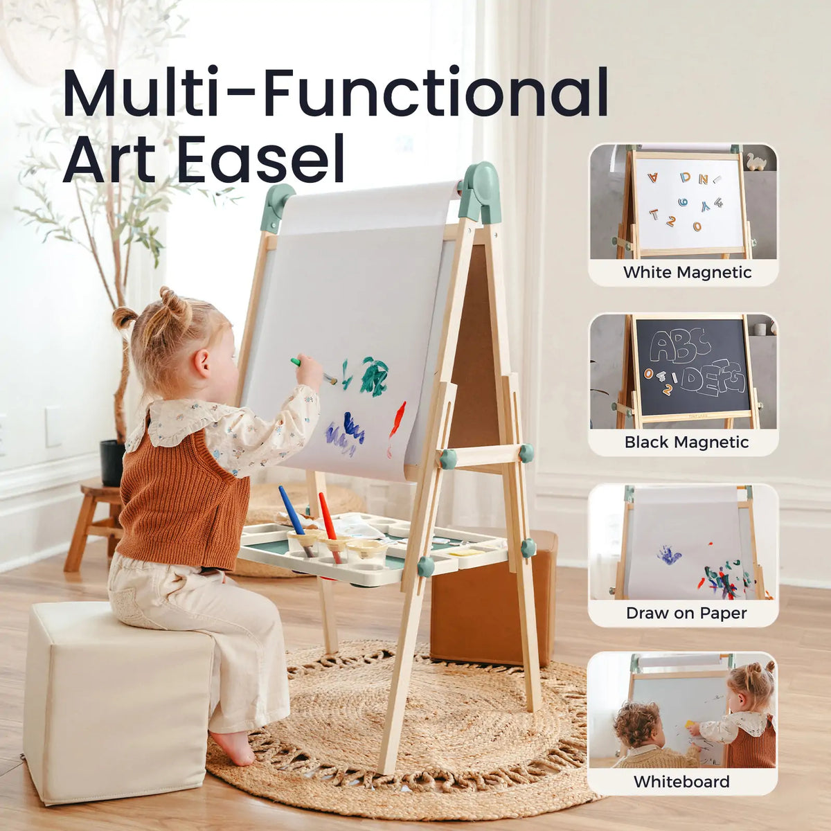 Tiny Land® Magnitales Easel for Kids