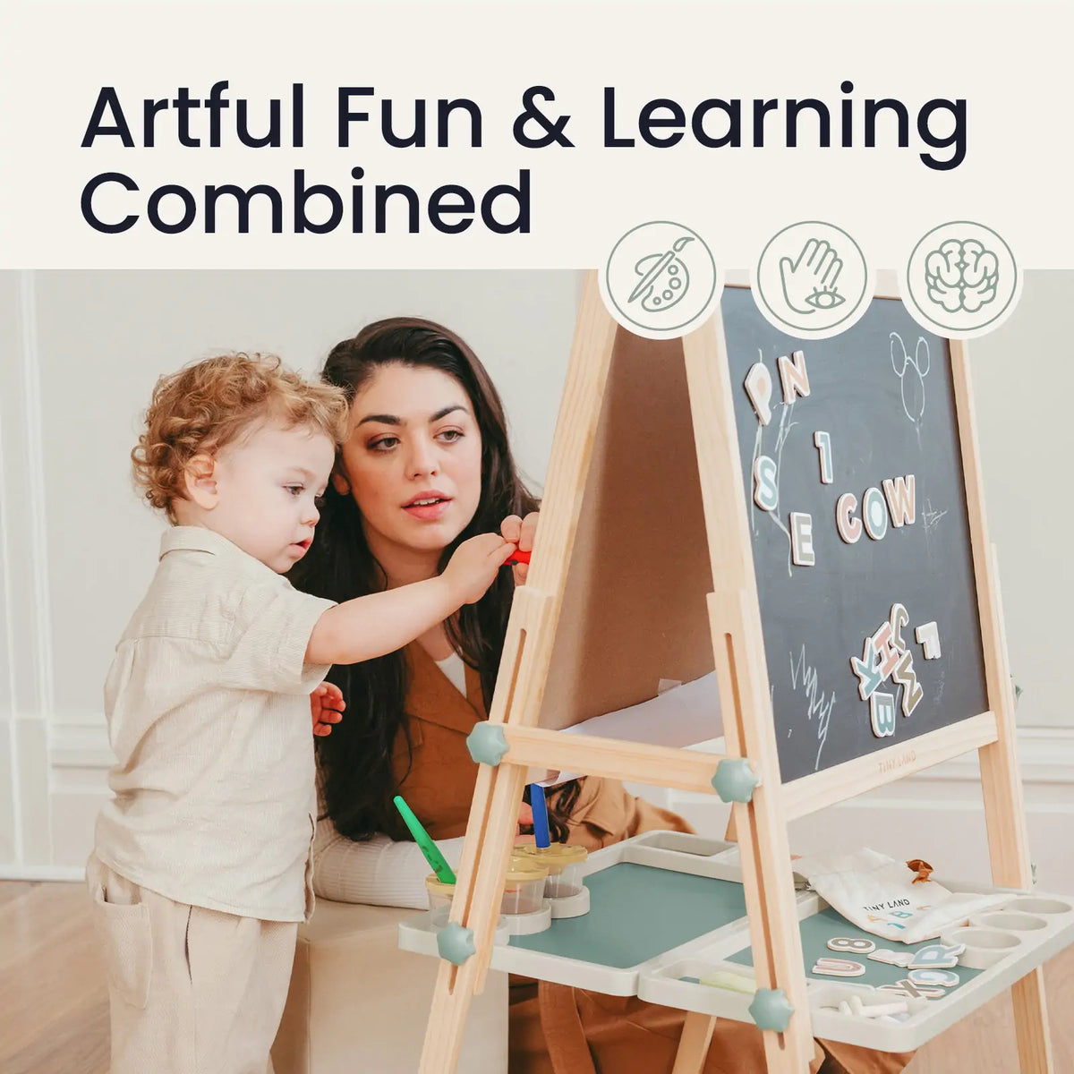 Tiny Land® Magnitales Easel for Kids