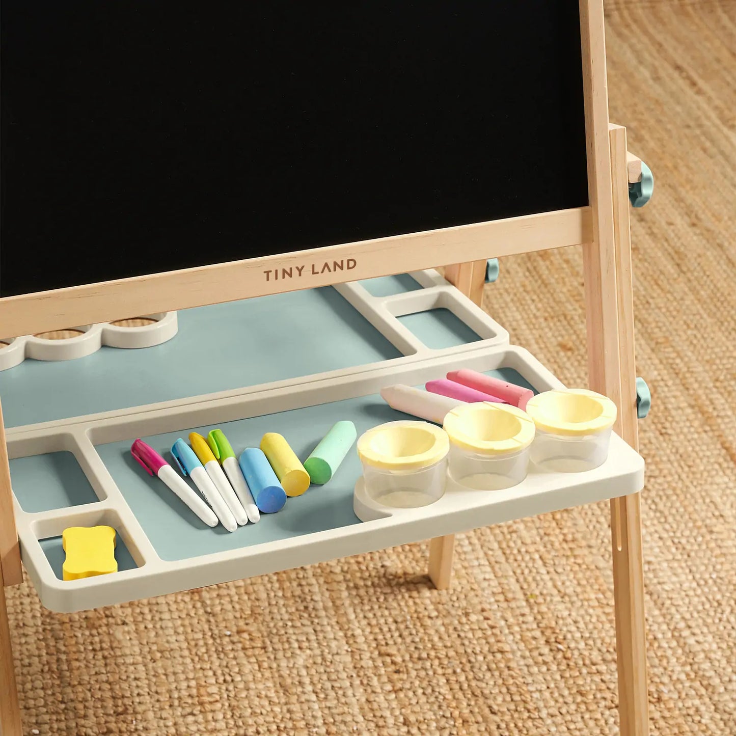 Tiny Land® Pink Magnitales Easel & Paper Roll Set