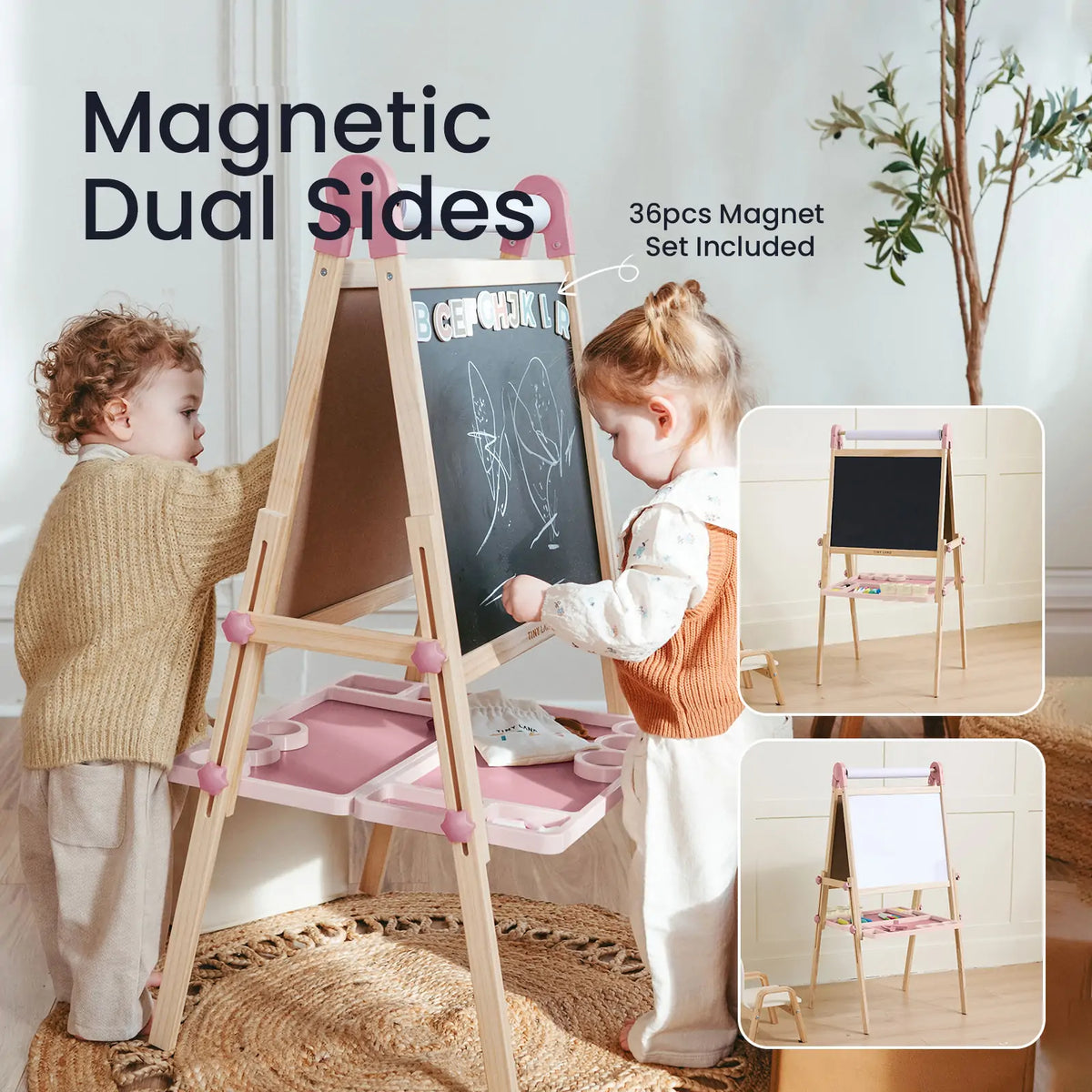 Tiny Land® Magnitales Easel for Kids