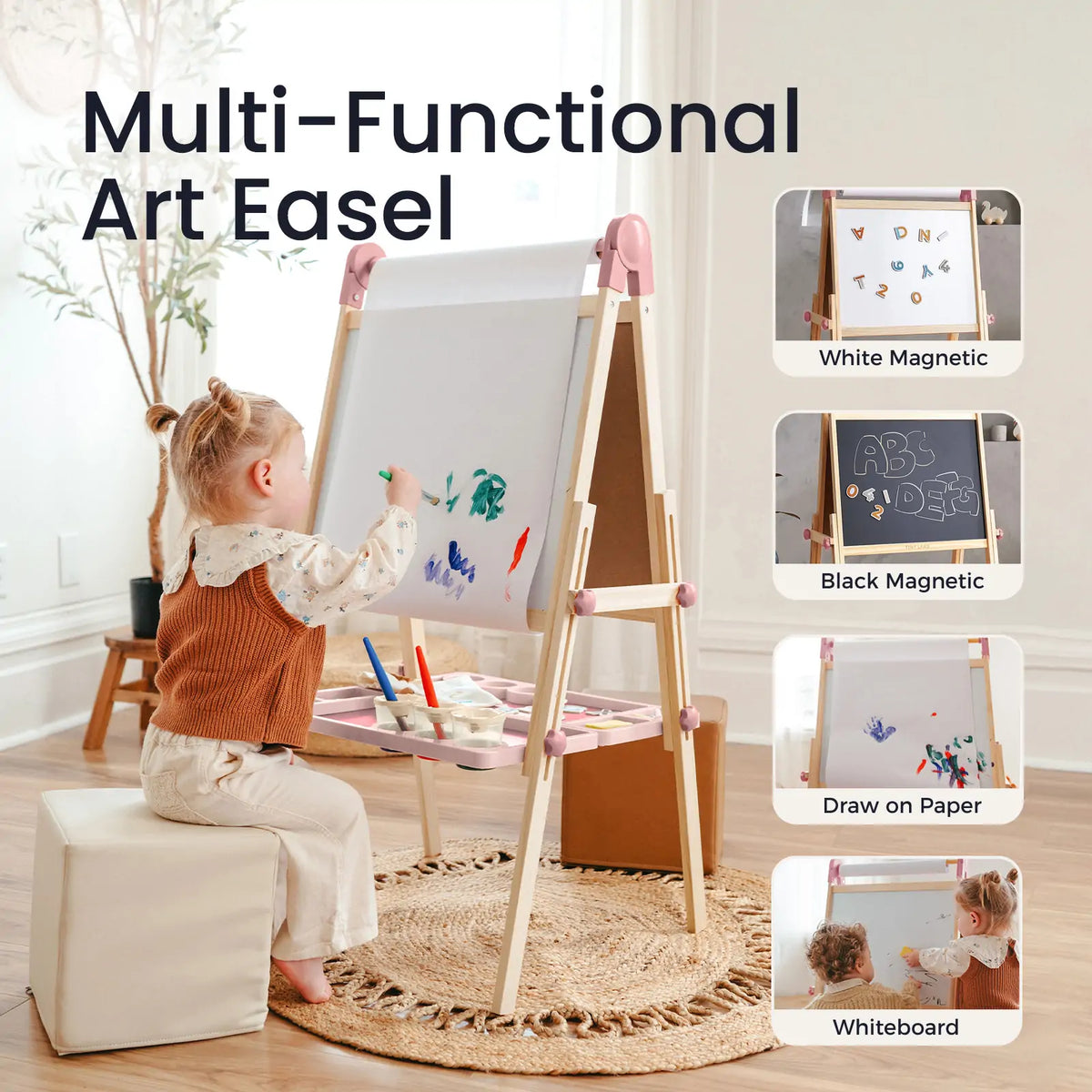 Tiny Land® Magnitales Easel for Kids
