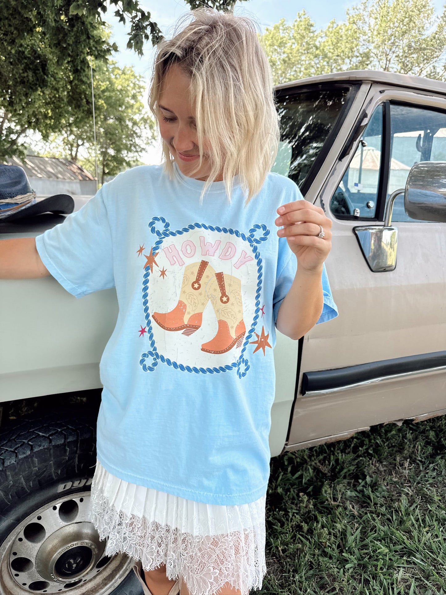 Howdy Boots Tee