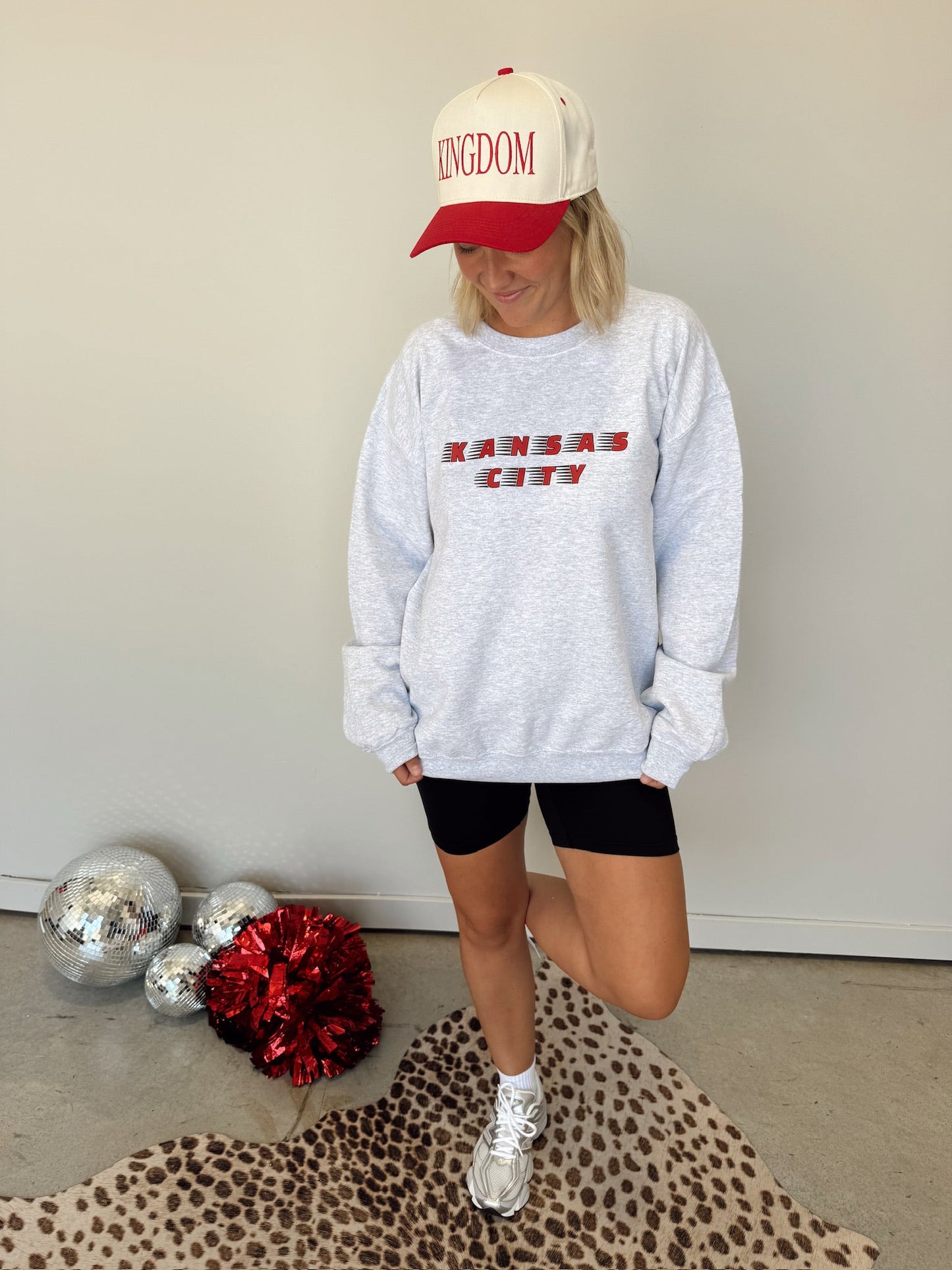 Kansas City Retro Stripe Sweatshirt