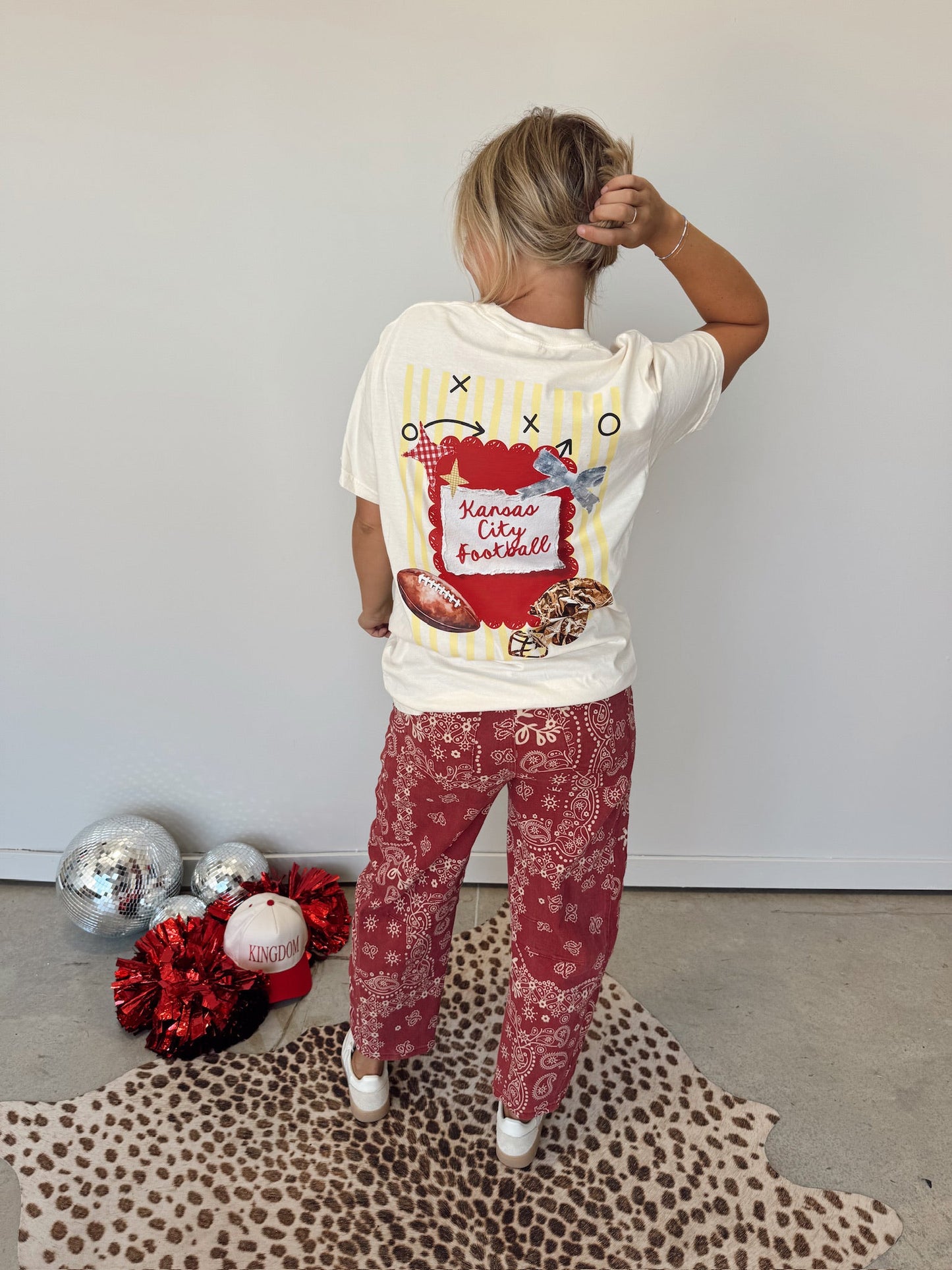 Kansas City Gold Helmet Tee