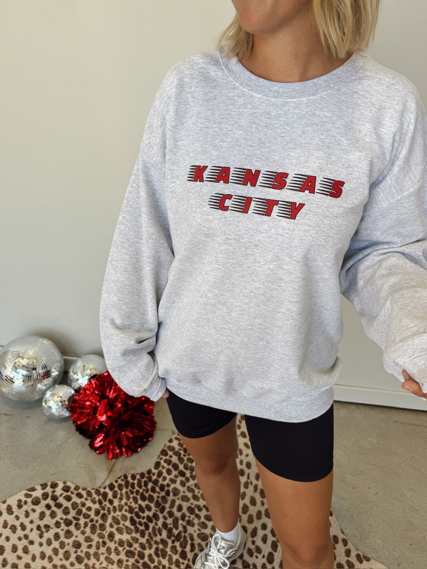 Kansas City Retro Stripe Sweatshirt