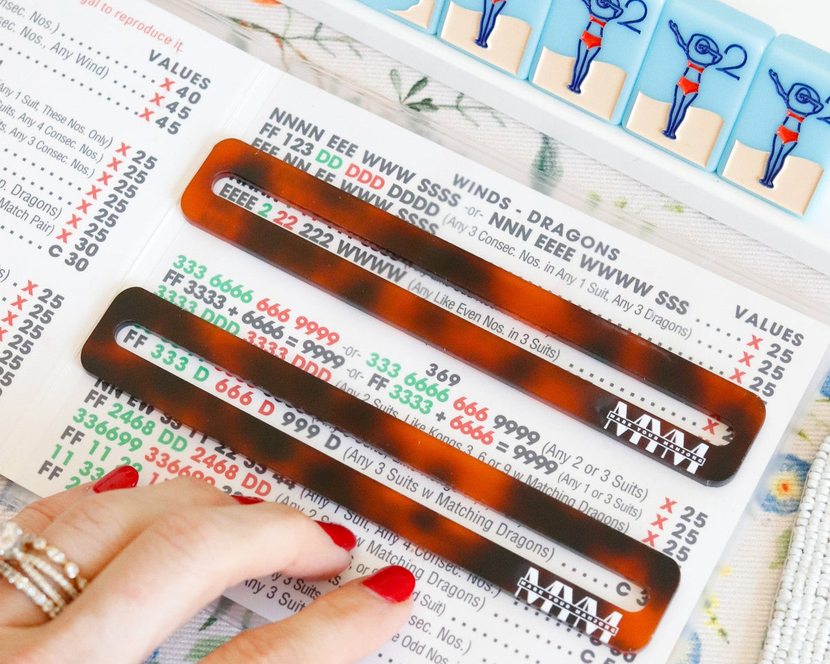 Mix-n-Match 2-Pack Mahjong Card Mini Line Marker™
