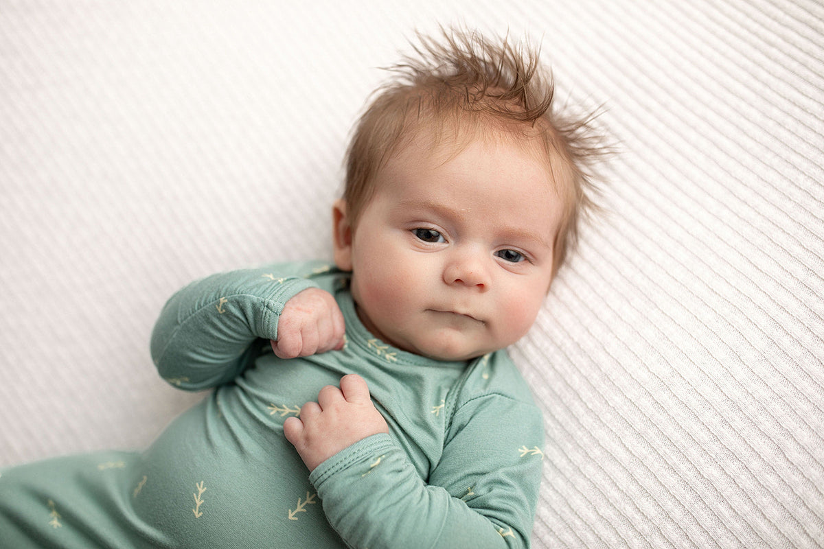 Arrow Knotted Newborn Gown