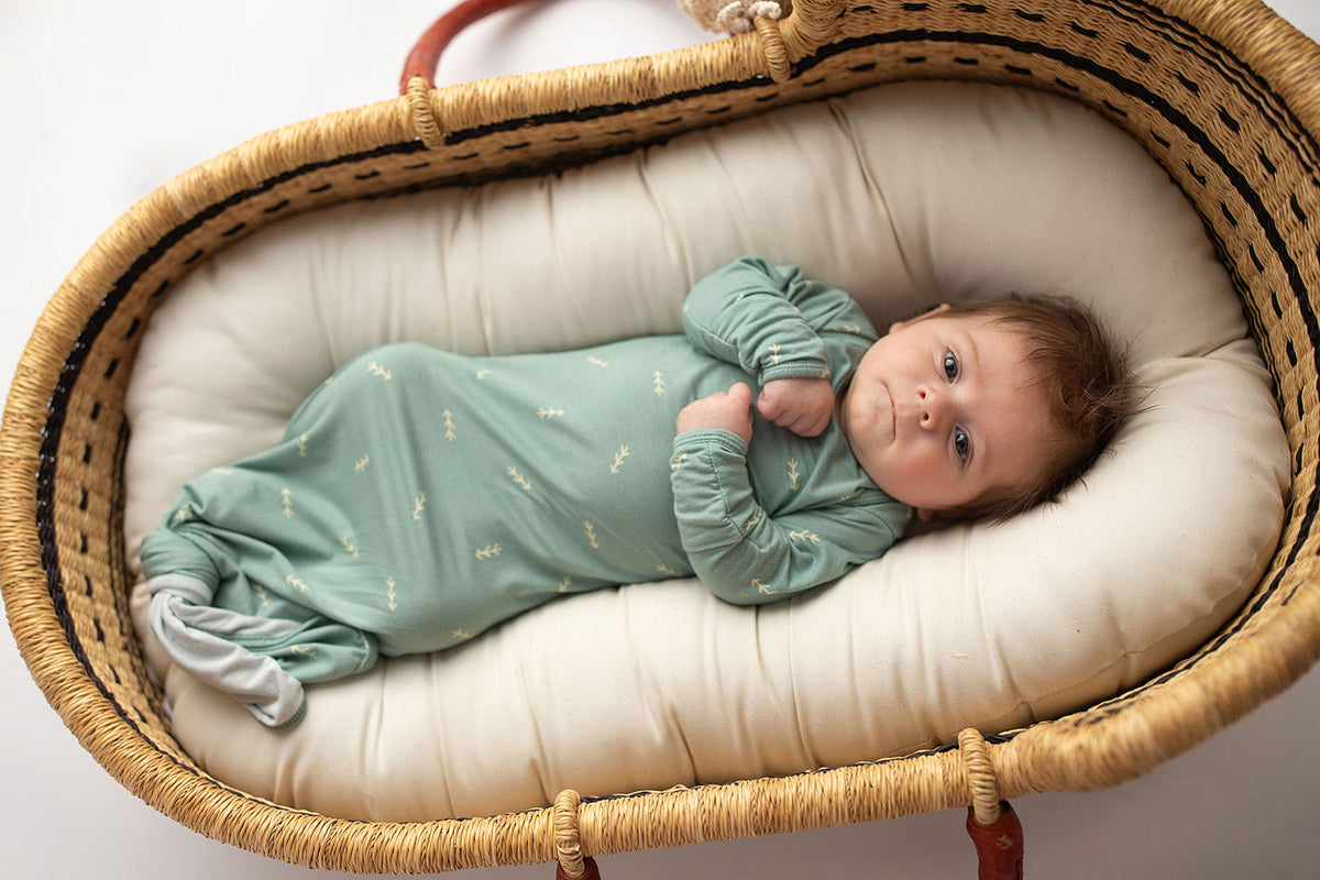 Arrow Knotted Newborn Gown