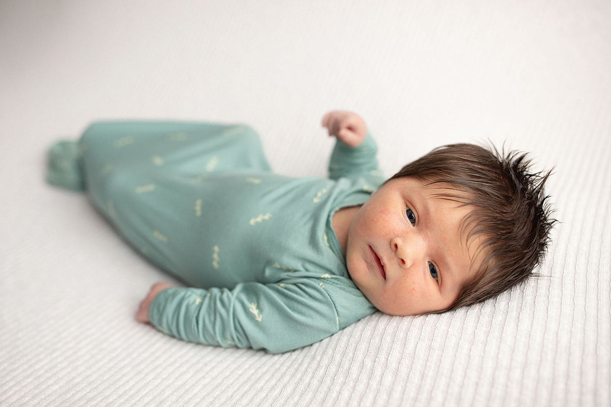 Arrow Knotted Newborn Gown