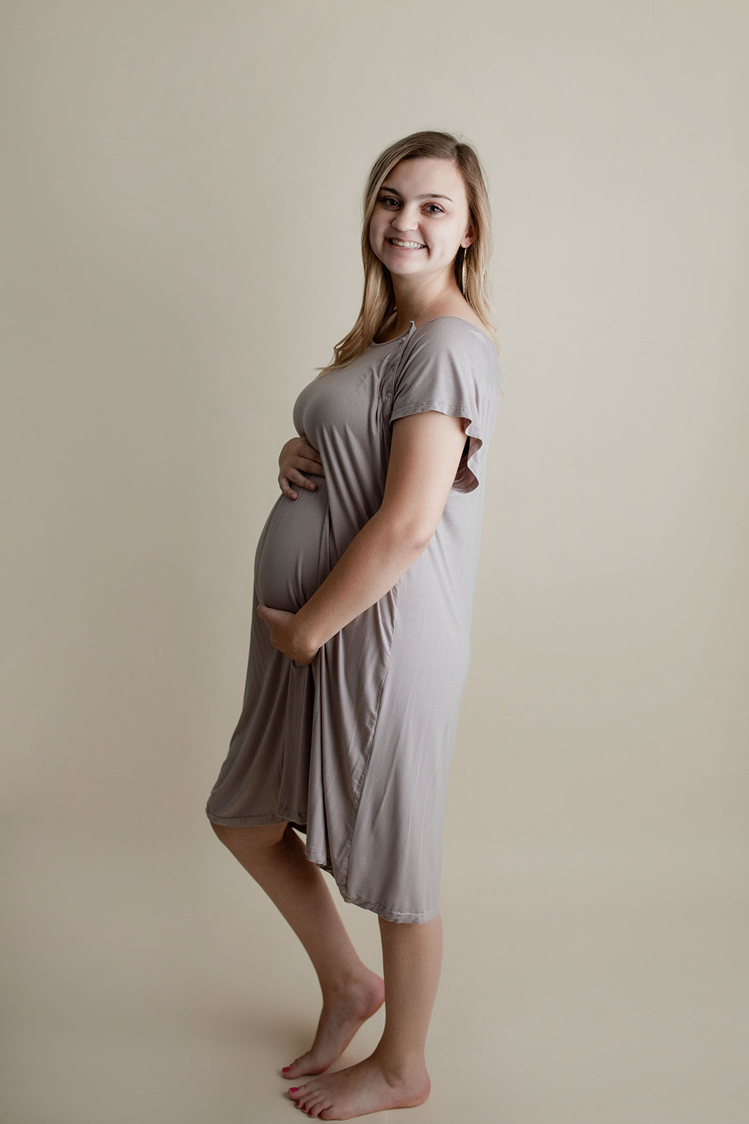 Harbor Mist Labor and Delivery Nursing Hospital Gown