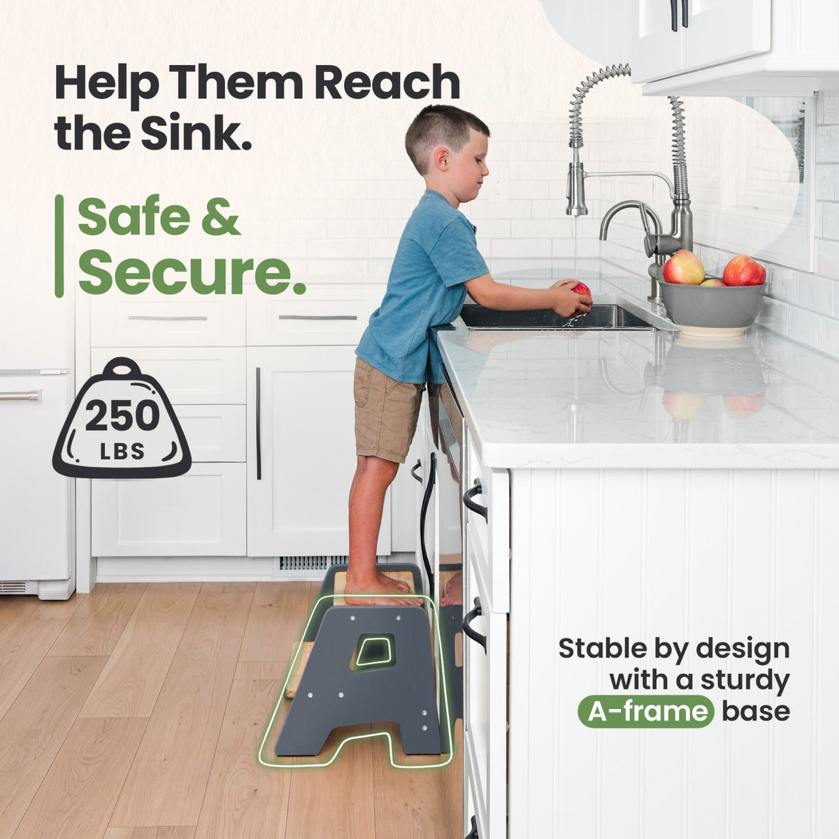 2-Step Stool for Kids