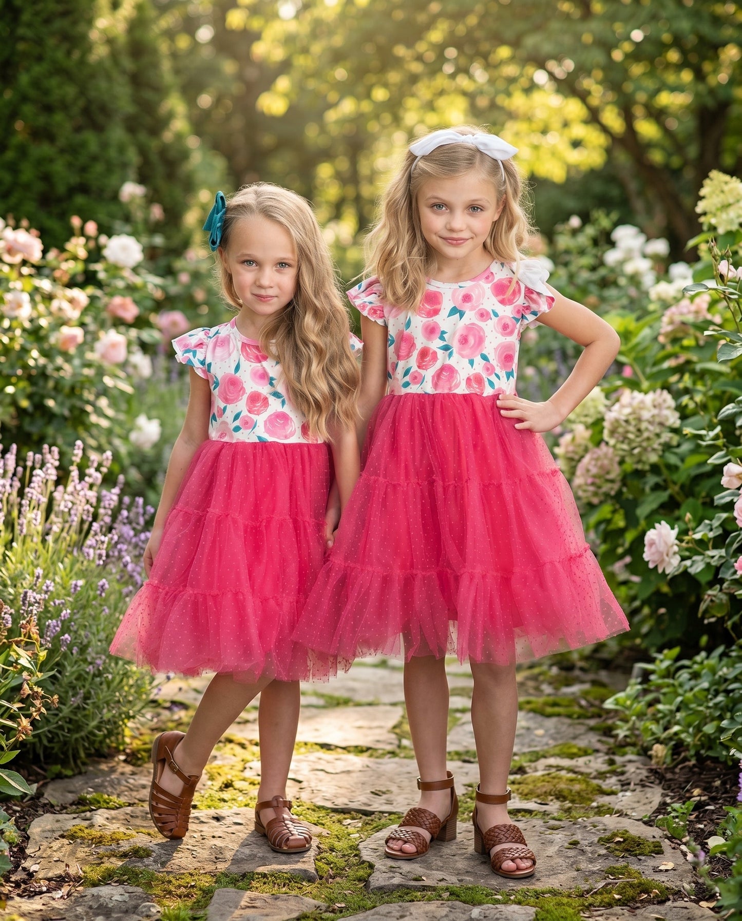 Tulle Rose Dress