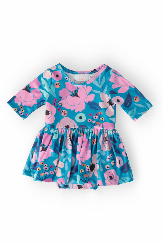 Twirling in Teal Twirl Bodysuit
