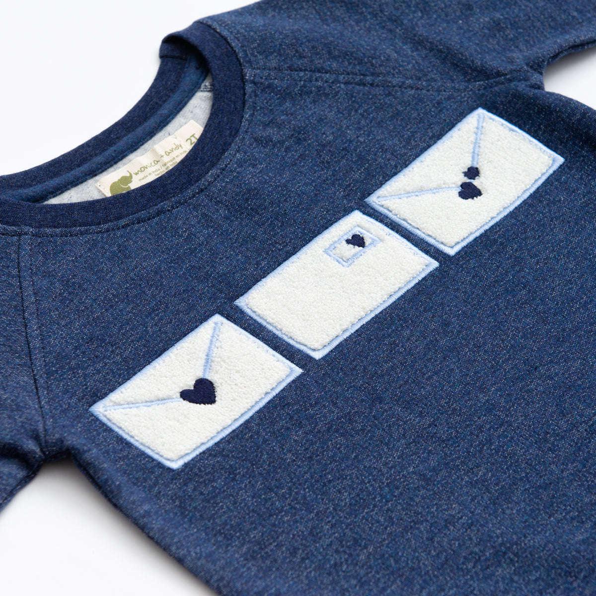 Embroidered Crewneck Sweatshirt - Special Delivery