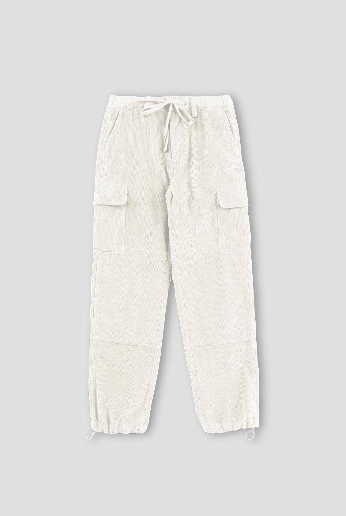 Corduroy Off Duty Cargo - Winter White