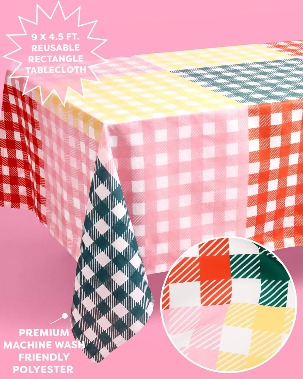 Camp Bride Tablecloth - washable table cover